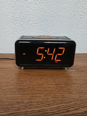 Alarm Clock - Emerson SmartSet Dual Alarm Clock Radio w/Bluetooth 6" x 3"x 3.5"